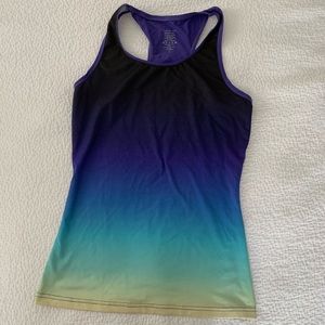 Sweaty Betty ombré tank top